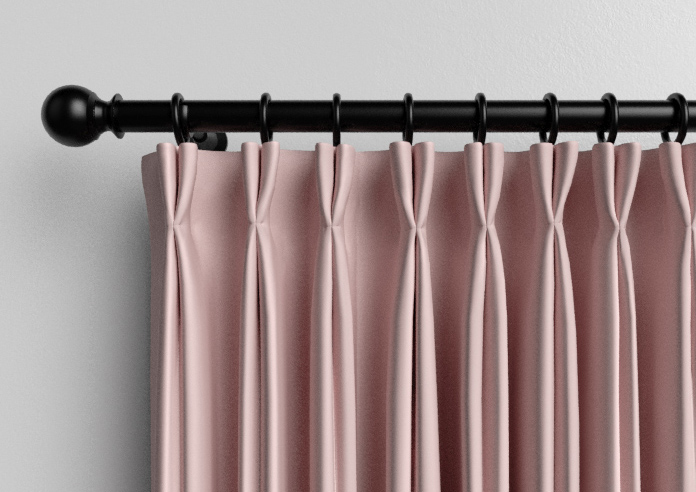 Menton, Dusted Pink - Made to Measure Curtains - Image 10